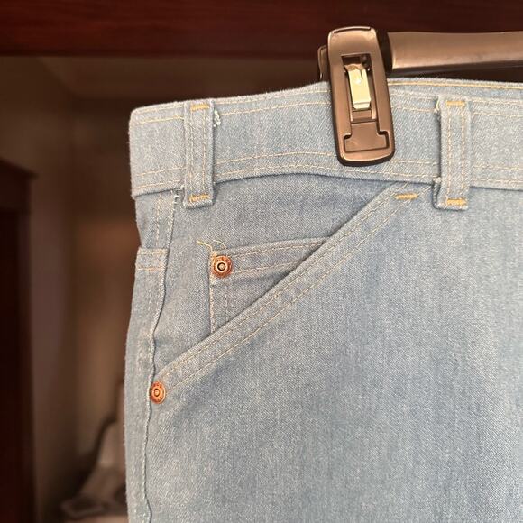 Vintage Men’s Levi’s Orange Label Light Blue Sz 38 - Picture 6 of 8